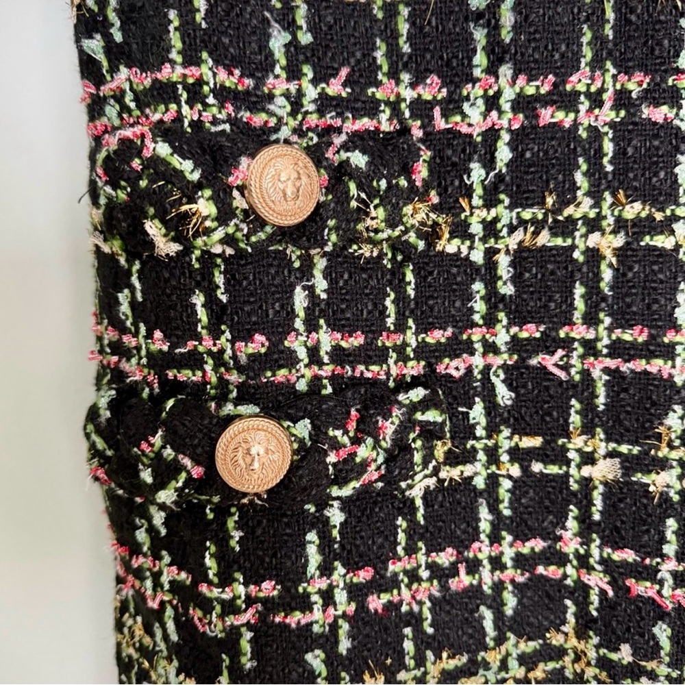 Tuckernuck Holly Tinsel Tweed Jackie Dress Sz M - Picture 6 of 11